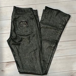 Ralph Lauren Black Label shiny jeans size 27